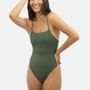 Byron Bay - Swimsuit -Seaweed