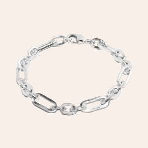 Chunky Bracelet, Silver