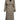 Beige Ankle-Length Belted Everyday Cotton Trench Coat - Custom Made - Bastet Noir