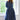alma skirt | indigo grid