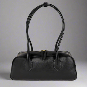 HYER GOODS La Strada East West Bag in Black #color_black