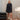 Eglė: Midnight Blue Wool Dress