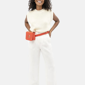 French Riviera  - Wide Leg Pants - Porcelain