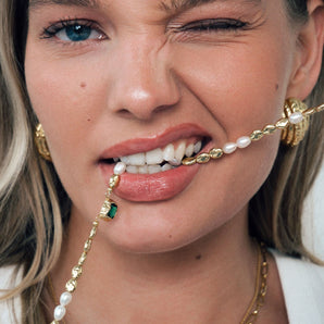 Pearl Nugget Necklace