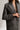 Dark Grey Structured Workwear Blazer and Pants Suit Set - Custom Made - Bastet Noir