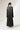 Dark Grey Long Sleeve Maxi Dress - Custom Made - Bastet Noir