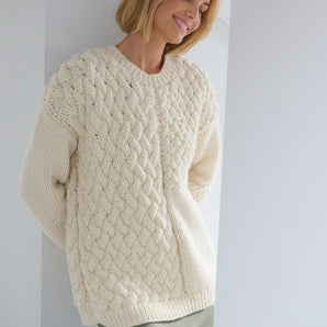 Heartbreaker: Seal Salt Alpaca & Wool Sweater