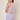 high-rise shorts 6" - lilac