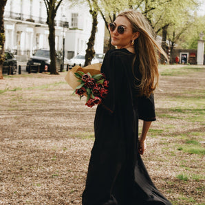 Neon and Noir Henrietta Dress