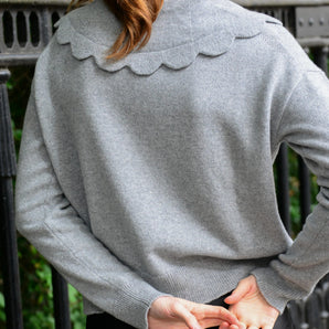 THE JAKOB HEIRLOOM JUMPER: GREY