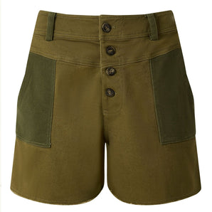 DESERT - Organic Cotton Shorts - Dark Green