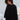 Laumės: Black Merino Wool Sweater