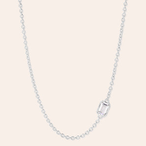 Lopsided Gemstone Necklace