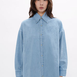 Louisiana  - Classic Denim Shirt - Sky