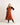 Linen Dress - Lucy - Burnt Orange