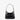 recycled genuine leather everyday shoulder bag black crocodile#color_black-croco
