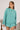 French terry mint green sweatshirt - Custom Made -  Bastet Noir