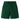 LEAH - Organic Cotton Blend Terry Towelling Shorts - Jungle Green
