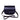 Handmade Leather Saddle Bag - Navy