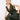 Olive Green Sleeveless Linen Maxi Dress - Custom Made - Bastet Noir