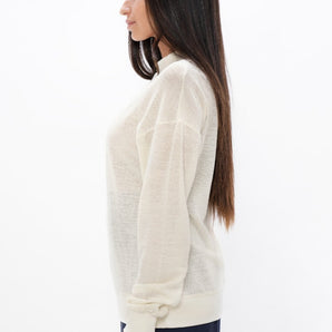 Philly  - Cosy Sweater - Powder