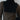 Pynė: Black Alpaca Wool Neckwarmer
