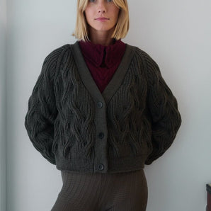 Pynė: Hellebore Alpaca Wool Neckwarmer