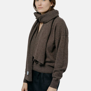 Reykjavik Scarf Brown