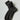Rib Socks: Seal Salt Wool