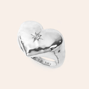 Heart Ring - Silver