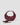 hyer goods ring bag convertible leather hobo crescent bag dark red#color_bordeaux