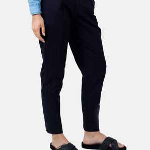 Salo  -Tapered Trousers-Blackbird