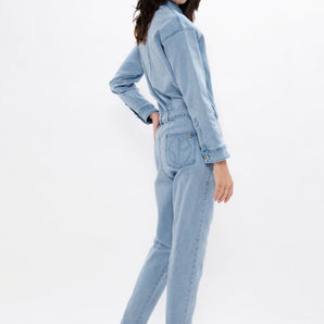 San Francisco  - Denim Boilersuit - Sky