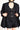 dark navy stripe workwear suit for women - Custom Made - Bastet Noir