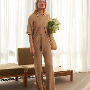 Sutemos: Straw Cotton Pants