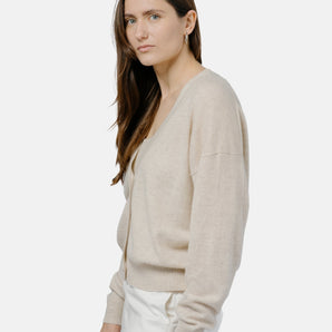 Ulaanbaatar Cardigan Off White