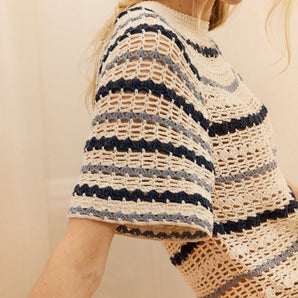 Vasara: Waves Mini Dress