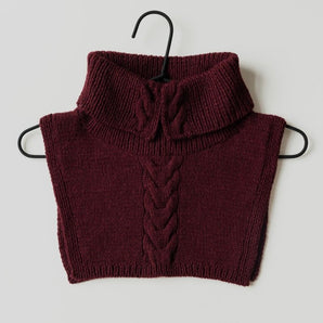 Vilna: Hellebore Alpaca Wool Mittens & Neckwarmer Set
