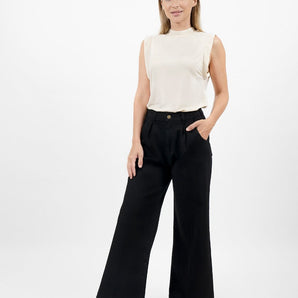 Los Angeles  - Wide Leg Jeans- Celeste
