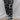 Organic Cotton & Linen Balloon Trousers - Galaxy Black & White