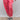 Organic Cotton & Linen Balloon Trousers - Galaxy Pink & Red