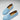 Women's Penny Driving Loafers, blue embossed suede